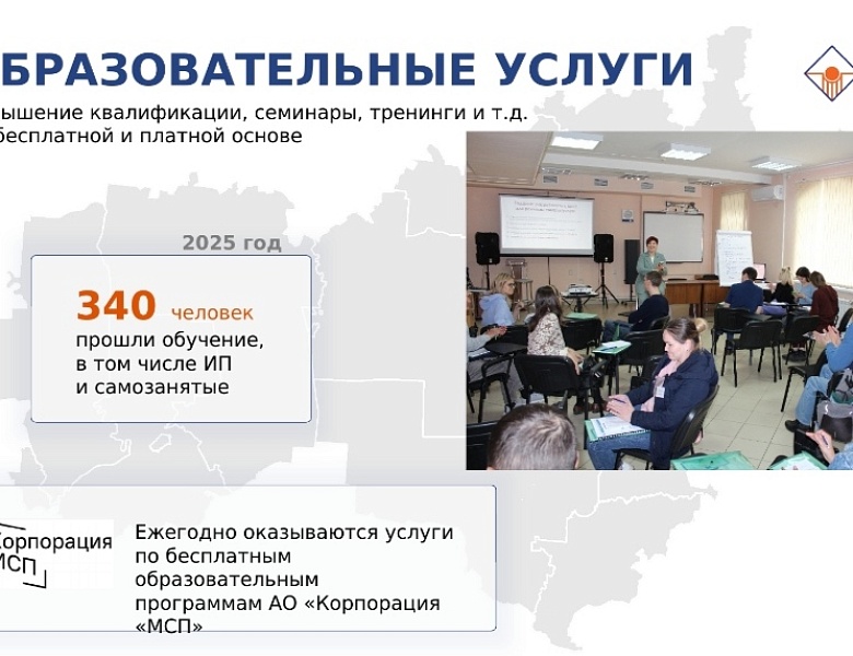 Итоги 2025 года: образовательные услуги и программа «Свой бизнес»