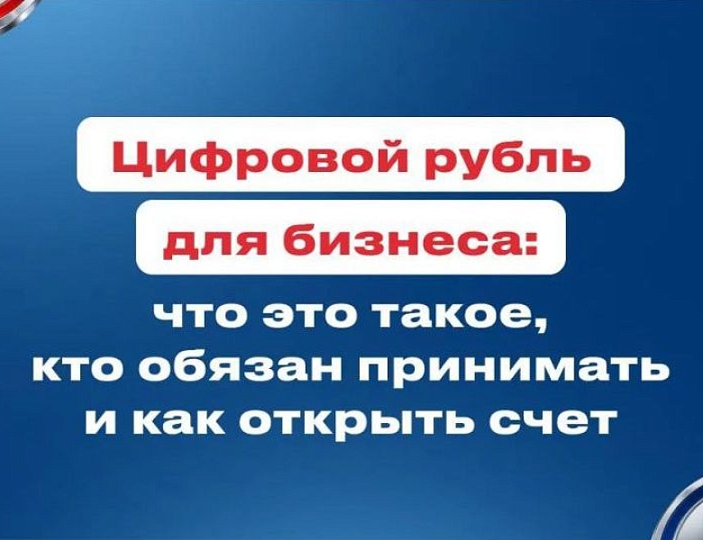 Цифровой рубль для бизнеса: что это такое, кто обязан принимать и как открыть счет!